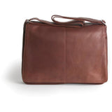Black Osgoode Marley messenger bag with adjustable strap and multiple compartments for everyday carrying and organization.