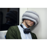 Light blue Ostrichpillow accessory, versatile pillow for comfort and relaxation, designed by Ostrichpillow.