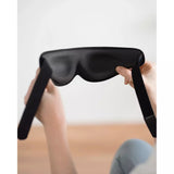 Ostrichpillow eye mask in soft fabric, designed for comfort and relaxation during travel or rest.