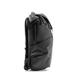 Black Peak Design Everyday Backpack with sleek design, multiple compartments, and padded shoulder straps visible in the image.