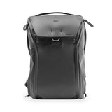 Black Peak Design Everyday Backpack with sleek design and multiple compartments, ideal for everyday carry and travel.