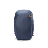 Peak Design 30L Travel Backpack in midnight with multiple compartments, padded straps, and sleek design for travel and daily use.