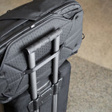 Peak Design Travel Backpack 45L shown with multiple compartments and padded shoulder straps, designed for travel and everyday use.