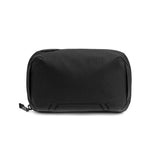 Peak Design Tech Pouch in black with multiple compartments, compact and durable for organizing tech accessories.