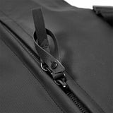 Black Peak Design Travel Duffel 35L with sturdy handles and spacious main compartment for versatile travel storage.
