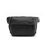 Black Peak Design Everyday Sling bag with adjustable strap and compact design, suitable for carrying daily essentials.