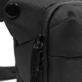 Black Peak Design Everyday Sling bag with adjustable strap and multiple compartments, designed for versatile everyday use.
