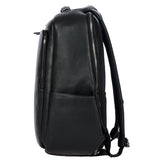 Porsche Design Roadster Backpack M in black with multiple compartments and padded straps, designed for stylish everyday use.