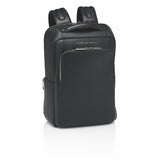 Porsche Design Roadster Backpack XS in black with adjustable shoulder straps and multiple compartments for everyday use.