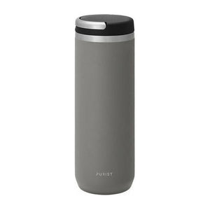Purist Mover 18oz water bottle with clear design, durable construction, and leak-proof lid, ideal for hydration on the go