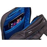 Thule Crossover 2 30L backpack with multiple compartments and padded shoulder straps, designed for travel and daily use.