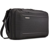 Thule Crossover 2 convertible carry-on luggage with multiple compartments and durable design for travel.
