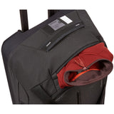 Thule Crossover 2 Wheeled Duffel 30-inch luggage with durable fabric, retractable handle, and wheels for easy travel.