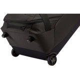 Thule Crossover 2 Wheeled Duffel 30-inch durable luggage with exterior pockets and sturdy wheels for travel.