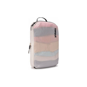 Medium Thule compression packing cube for organizing clothes and essentials during travel. Durable, space-saving packing organizer.