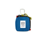 Blue Topo Designs Square Bag for packing organization, featuring a compact, square-shaped storage solution with a zipper closure.