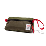 Topo Designs toiletry kit, Dopp Kit with zipper closure, made of durable fabric for travel and grooming organization.