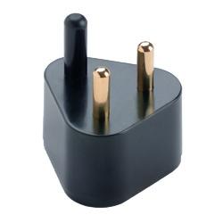 Voltage Valet Non-Grounded Adaptor Plug PFC-1 Type F for India and Middle East electrical outlets and devices.
